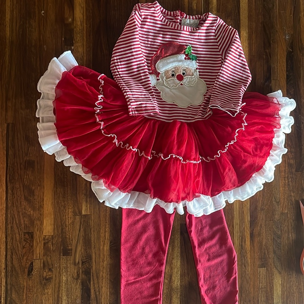 Santa tutu outfit